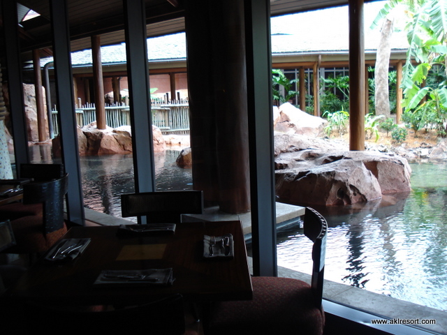 Jiko view of resort